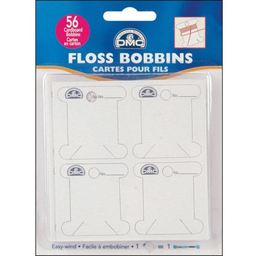 DMC Cardboard Floss Bobbins