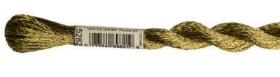 DMC Metallic Pearl Cotton Size 5 / 5282 Metallic Gold
