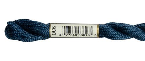 DMC Pearl Cotton Skeins Size 5 / 930 DK Antique Blue