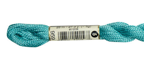DMC Pearl Cotton Skeins Size 5 / 959 MD Seagreen