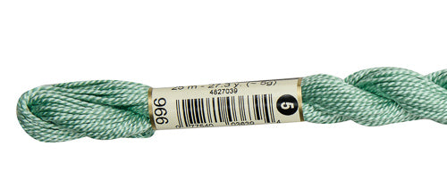 DMC Pearl Cotton Skeins Size 5 / 966 MD Baby Green
