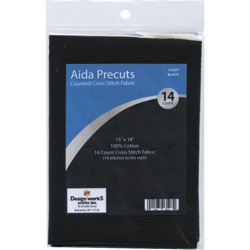 Design Works Gold Quality Aida Counted Cross Stitch Fabric, 14 count