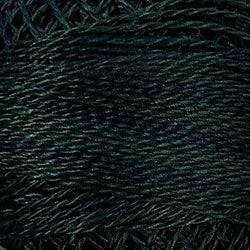 Valdani Variegated Pearl Cotton Ball Size 12 - 109yd / O536 Dark Spruce