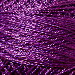 Valdani Solid Pearl Cotton Ball Size 5 - 46yd / 1226 Mauve Lilac