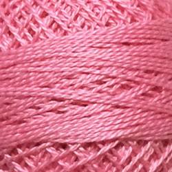 Valdani Solid Pearl Cotton Ball Size 12 - 109yd / 48 Baby Pink Medium