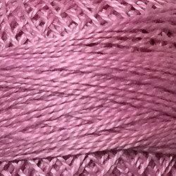 Valdani Solid Pearl Cotton Ball Size 12 - 109yd / 52 Dusty Rose
