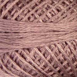 Valdani Solid 3 Strand Ball Cotton Floss - 30yd / 8101 Withered Mulberry Light