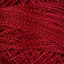 Valdani Variegated Pearl Cotton Ball Size 12 - 109yd / O775 Proud Turkey
