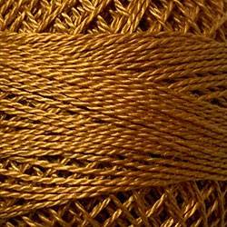 Valdani Solid Pearl Cotton Ball Size 12 - 109yd / 14 Deep Rusty Orange