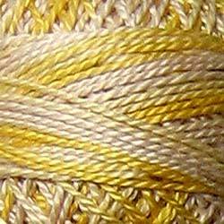 Valdani Variegated Pearl Cotton Ball Size 8 - 73yd / M67 Blurry Vanilla
