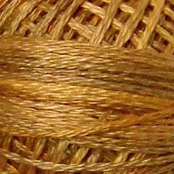 Valdani Variegated 3 Strand Ball Cotton Floss - 30yd / JP2 Spun Gold