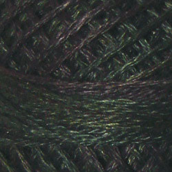 Valdani Variegated 3 Strand Ball Cotton Floss - 30yd / O536 Dark Spruce