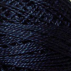 Valdani Solid Pearl Cotton Ball Size 8 - 73yd / 114 Marine