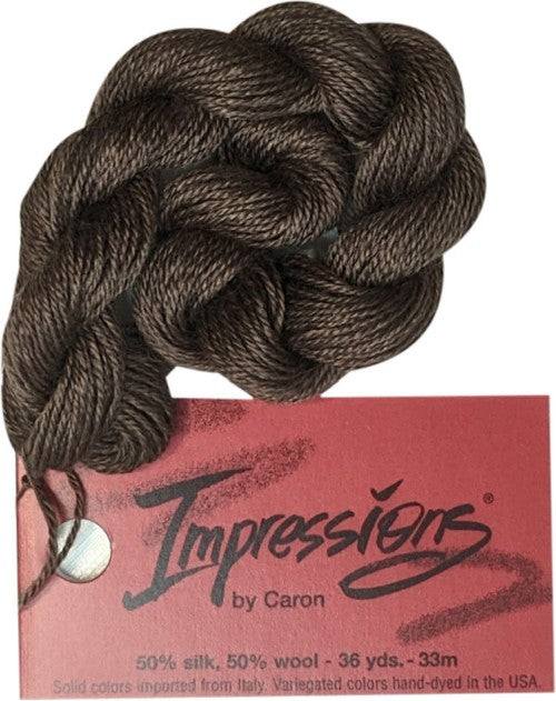 Caron Collection Impressions - Solid / 1123 Black Brown