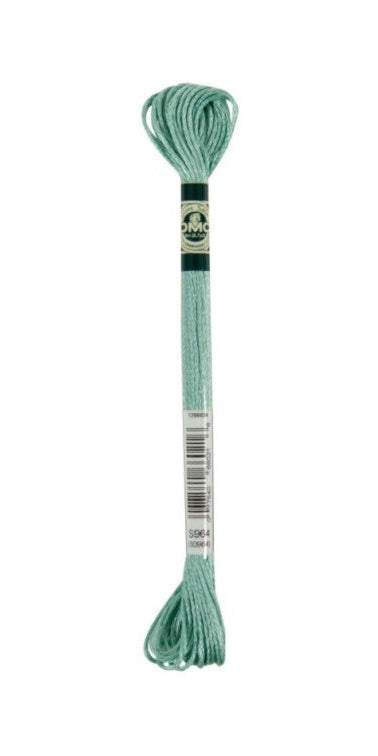 DMC Satin Floss / S964 Light Seagreen