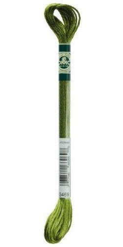 DMC Satin Floss / S469 Avocado Green