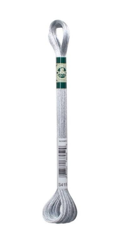 DMC Satin Floss / S415 Pearl Grey
