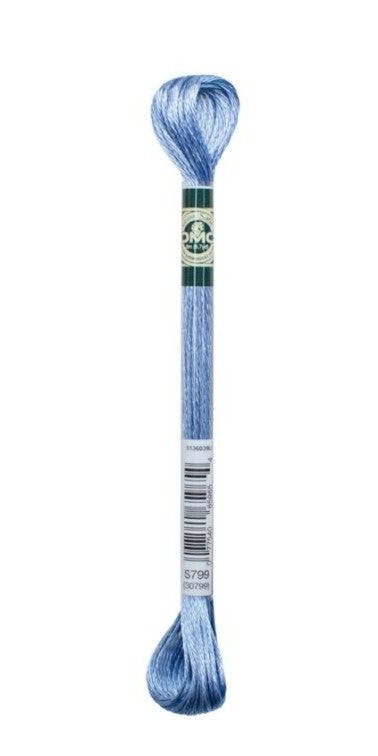 DMC Satin Floss / S799 Medium Delft