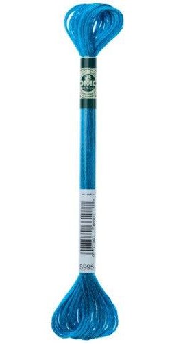DMC Satin Floss / S995 Aurora Blue
