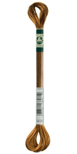 DMC Satin Floss / S434 Sepia Brown