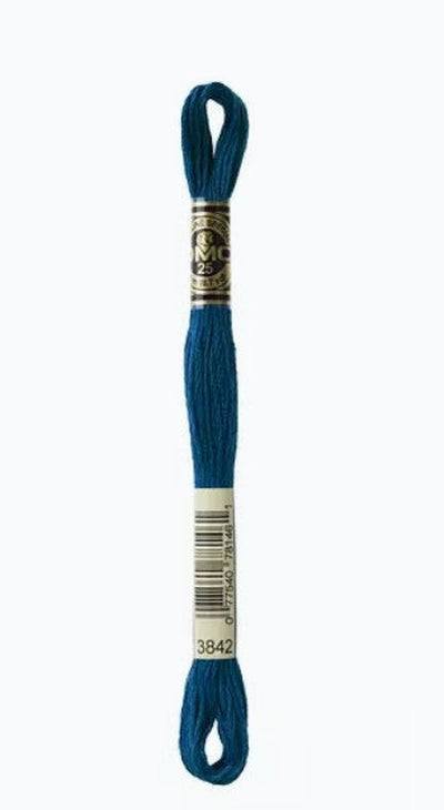 DMC 6 Strand Cotton Embroidery Floss / 3842 DK Wedgwood