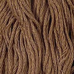 Valdani Solid 6 Ply Skeins / 853 Antique Gold Dark