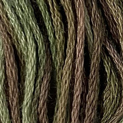 Valdani Variegated 6 Ply Skeins / O565 Icy Leaves