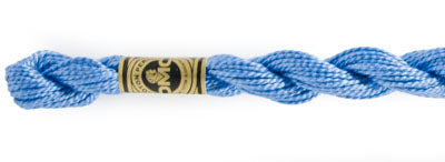 DMC Pearl Cotton Skeins Article 115 Size 3 / 799 MD Delft Blue