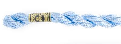 DMC Pearl Cotton Skeins Article 115 Size 3 / 800 Pale Delft Blue