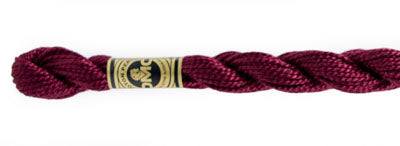 DMC Pearl Cotton Skeins Article 115 Size 3 / 814 DK Garnet