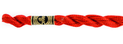 DMC Pearl Cotton Skeins Article 115 Size 3 / 817 V DK Coral Red