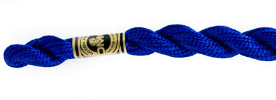 DMC Pearl Cotton Skeins Article 115 Size 3 / 820 V DK Royal Blue