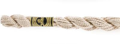 DMC Pearl Cotton Skeins Article 115 Size 3 / 842 V LT Beige Brown