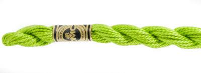 DMC Pearl Cotton Skeins Article 115 Size 3 / 907 Light Parrot Green