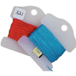 Large Floss Keys - pack of 50 Bobbins and Stickers