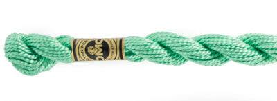 DMC Pearl Cotton Skeins Article 115 Size 3 / 913 Medium Nile Green