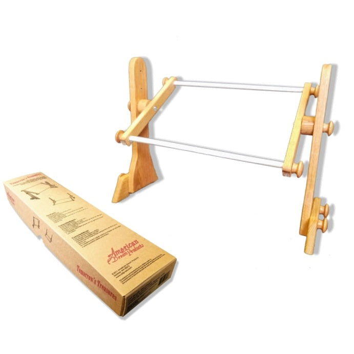 Tomorrow's Treasures E-Z Stitch Adjustable Oak Lap & Tabletop Frame