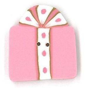 Small Baby Pink Gift Button