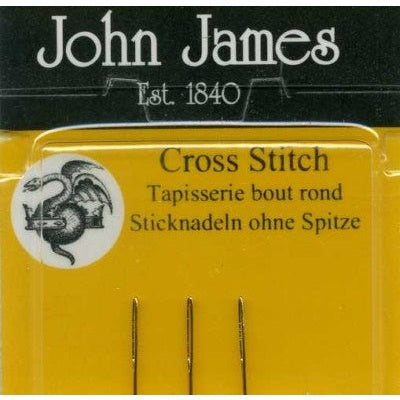 John James Gold Tapestry Needles - 3/pkg