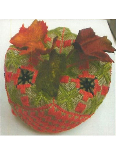 Biscornu Pumpkin Hardanger Pattern