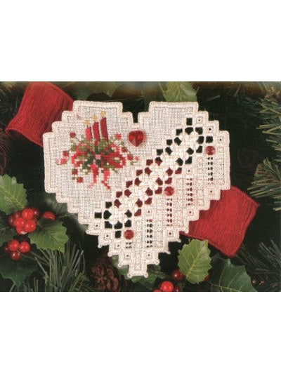 Christmas in my Heart Hardanger Ornament Patterns