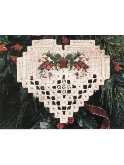 Christmas in my Heart Hardanger Ornament Patterns