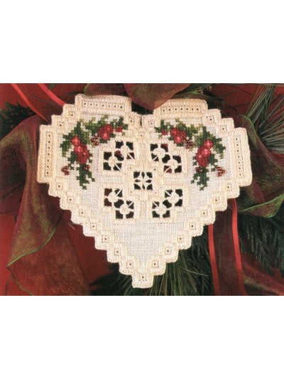 Christmas in my Heart Hardanger Ornament Patterns