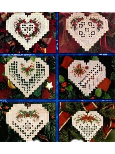 Christmas in my Heart Hardanger Ornament Patterns