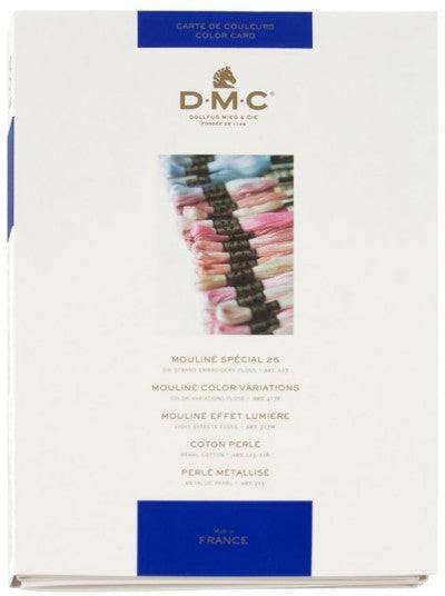 DMC Floss Color Card (with actual floss strands) / W100B DMC Floss Color Card (with actual floss strands)