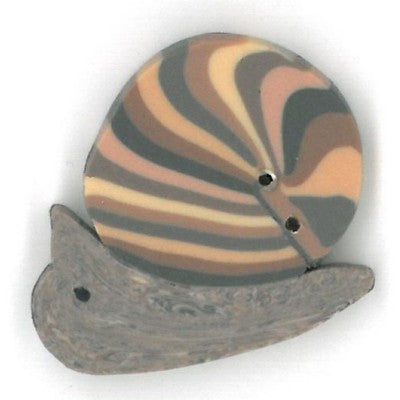 Garden Snail Button