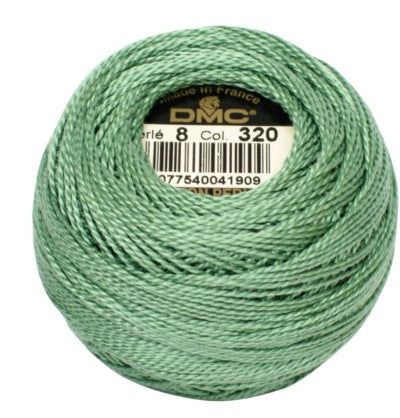 DMC Pearl Cotton Balls Article 116 Size 8 / 320 MD Pistachio Green