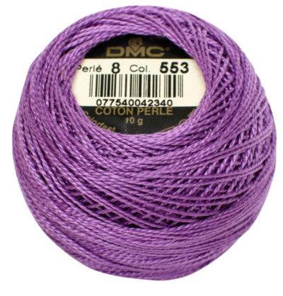 DMC Pearl Cotton Balls Article 116 Size 8 / 553 Violet