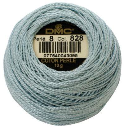 DMC Pearl Cotton Balls Article 116 Size 8 / 828 UL V LT Blue