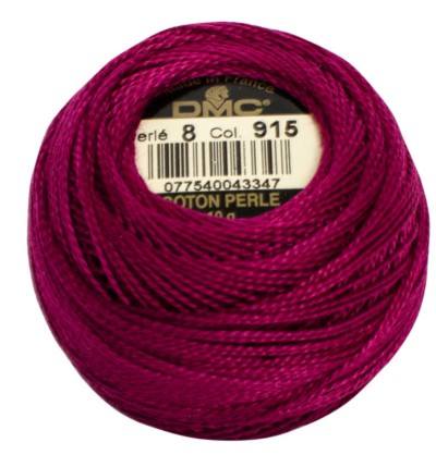 DMC Pearl Cotton Balls Article 116 Size 8 / 915 DK Plum